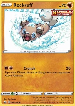 Rockruff - Chilling Reign (Common) [CRE-086]