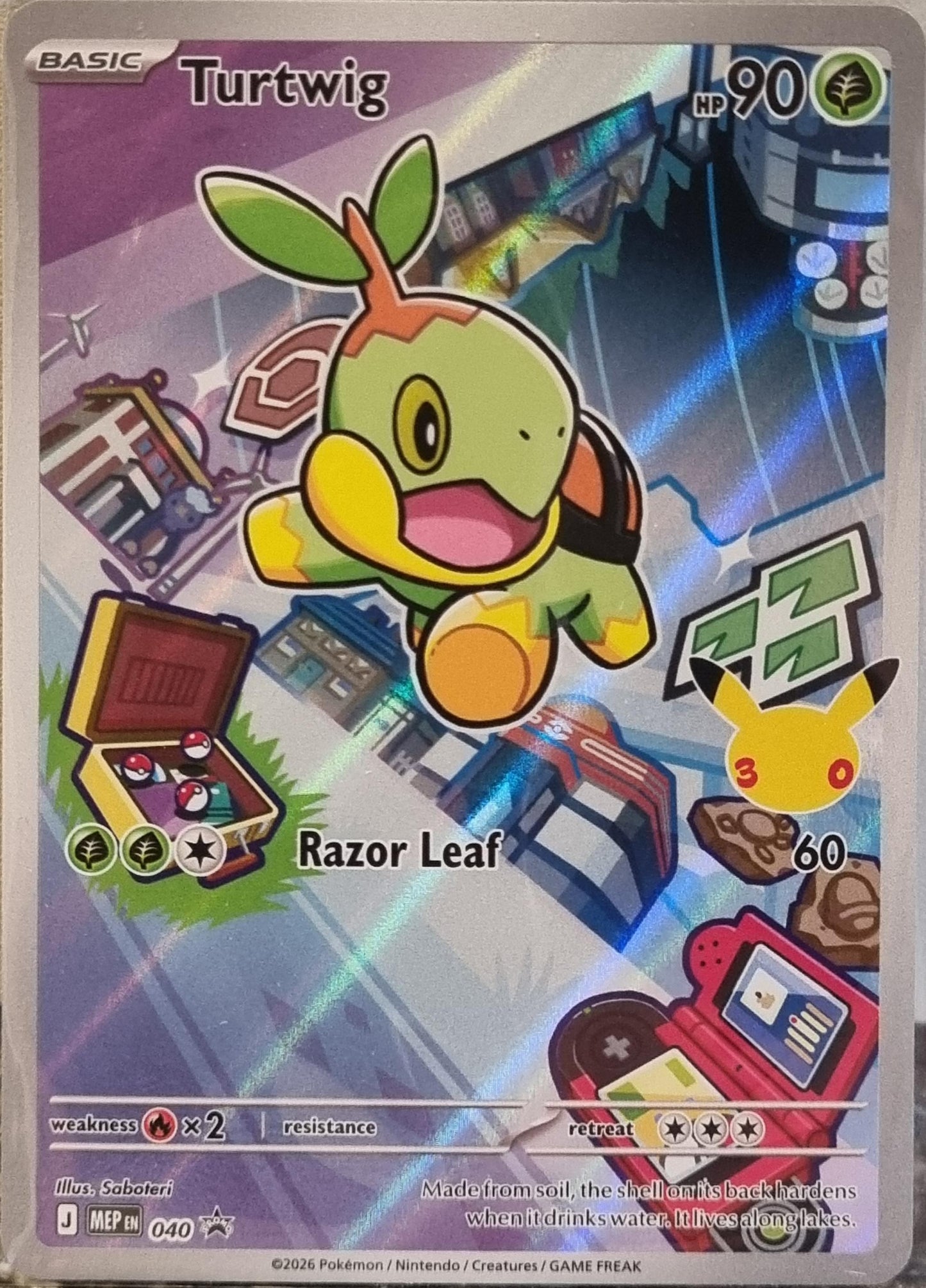 Turtwig - MEP Black Star Promos (Promo) [MEP-040]