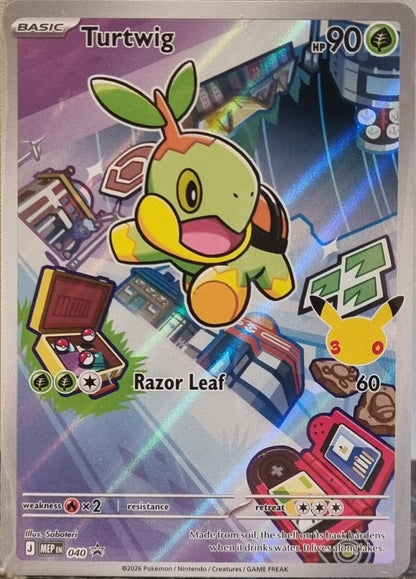 Turtwig - MEP Black Star Promos (Promo) [MEP-040]