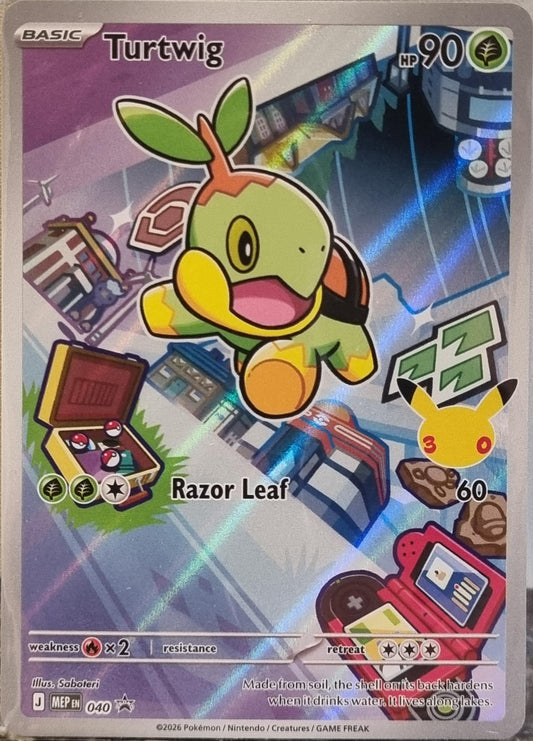 Turtwig - MEP Black Star Promos (Promo) [MEP-040]