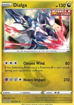 Dialga - Evolving Skies (Holo Rare) [EVS-112]