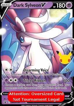 Dark Sylveon V - SWSH Black Star Promos (Oversized) [SWSH-134]