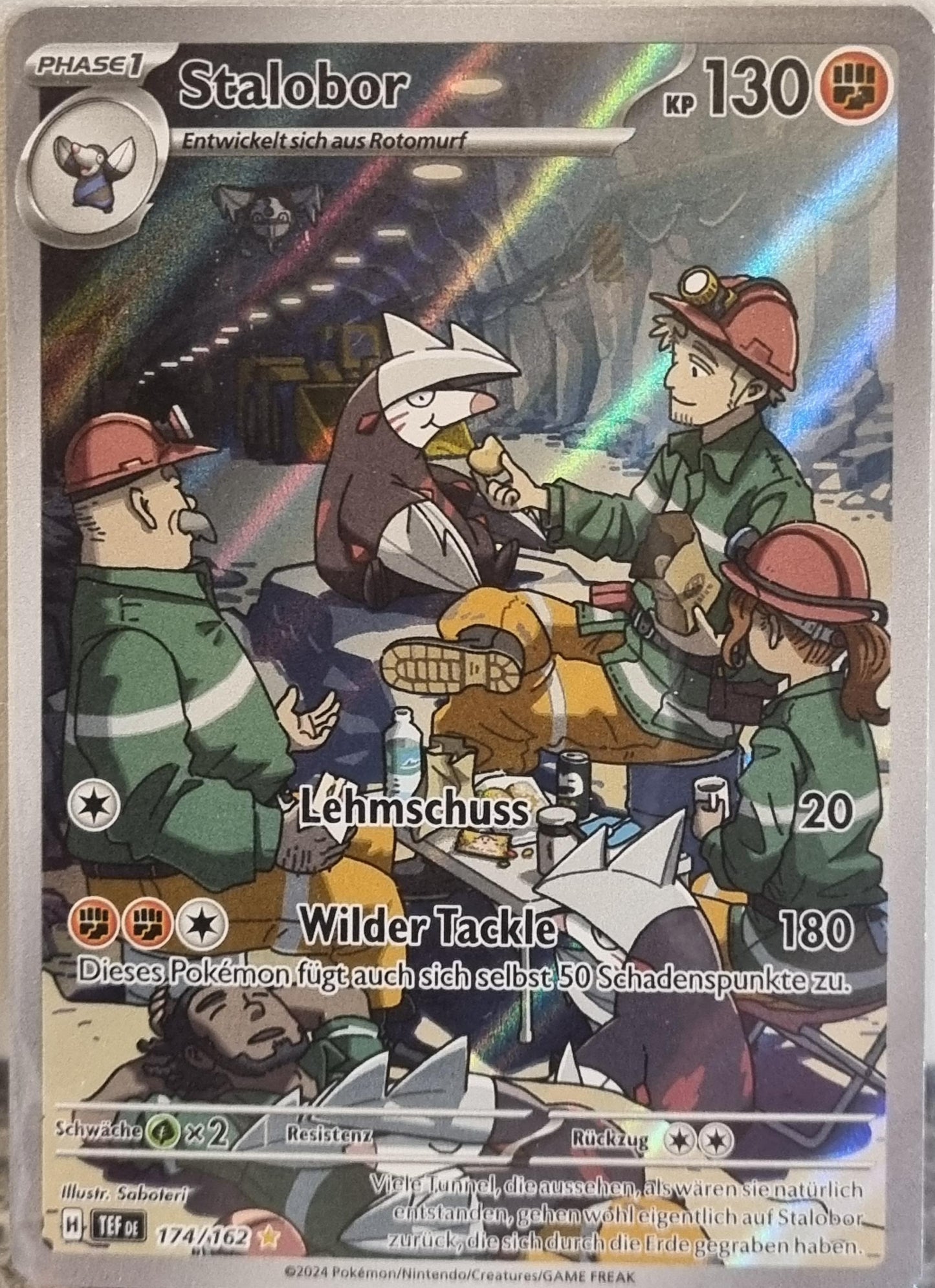 Excadrill - Temporal Forces (Illustration Rare) [TEF-174]