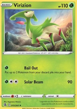 Virizion - Fusion Strike (Rare) [FST-015]