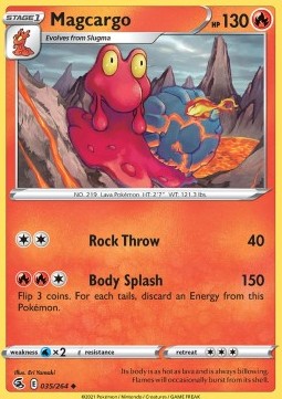 Magcargo - Fusion Strike (Uncommon) [FST-035]