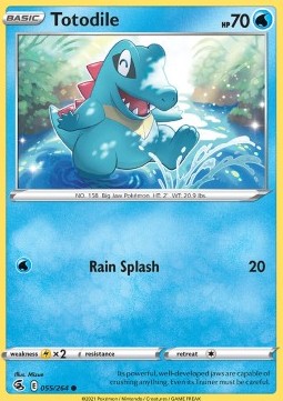 Totodile - Fusion Strike (Common) [FST-055]