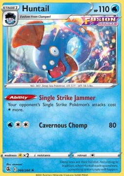 Huntail - Fusion Strike (Rare) [FST-066]