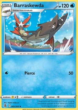 Barraskewda - Fusion Strike (Uncommon) [FST-083]