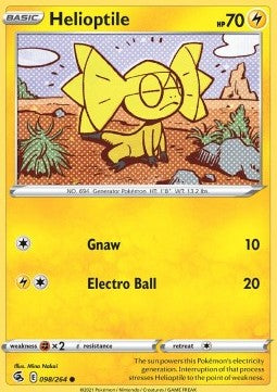 Helioptile - Fusion Strike (Common) [FST-098]