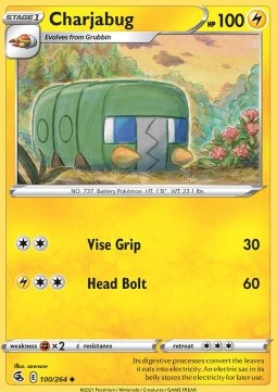 Charjabug - Fusion Strike (Uncommon) [FST-100]