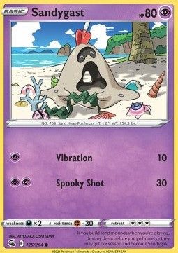 Sandygast - Fusion Strike (Common) [FST-125]