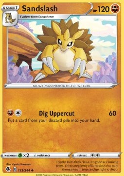 Sandslash - Fusion Strike (Uncommon) [FST-132]