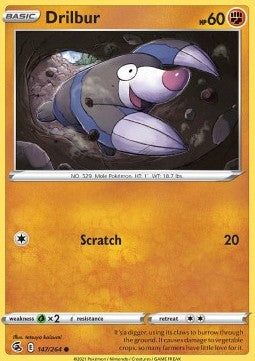 Drilbur - Fusion Strike (Common) [FST-147]