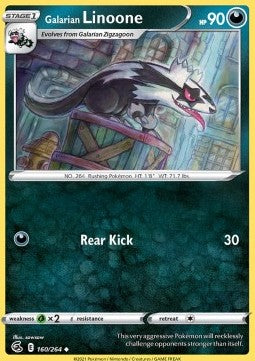 Galarian Linoone - Fusion Strike (Uncommon) [FST-160]