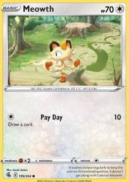 Meowth - Fusion Strike (Common) [FST-199]