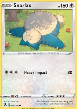 Snorlax - Fusion Strike (Common) [FST-206]
