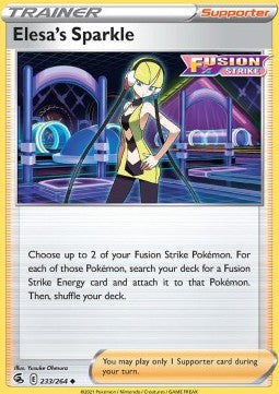 Elesa's Sparkle - Fusion Strike (Uncommon) [FST-233]