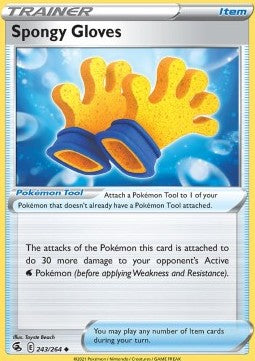 Spongy Gloves - Fusion Strike (Uncommon) [FST-243]