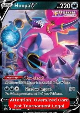 Hoopa V - SWSH Black Star Promos (Oversized) [SWSH-176]