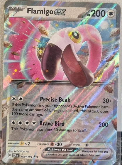 Flamigo ex - Surging Sparks (Double Rare) [SSP-160]