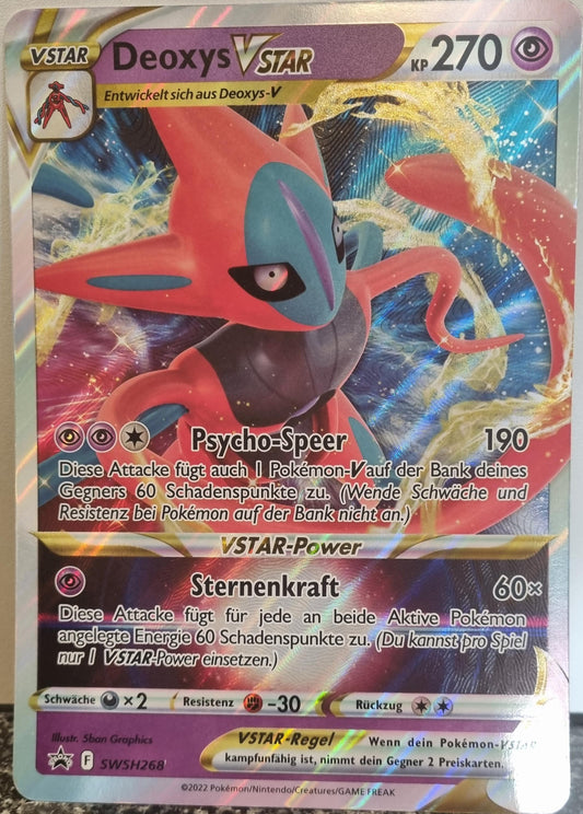 Deoxys VSTAR - SWSH Black Star Promos (Oversized) [SWSH-268]