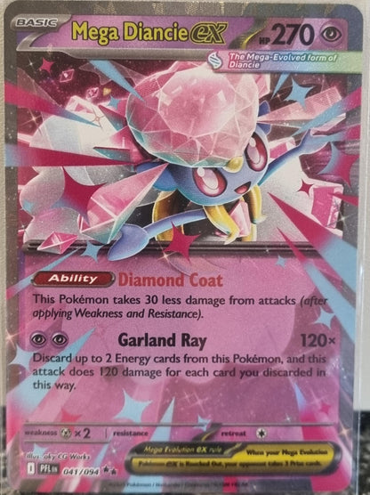 Mega Diancie ex - Phantasmal Flames (Double Rare) [PFL-041]