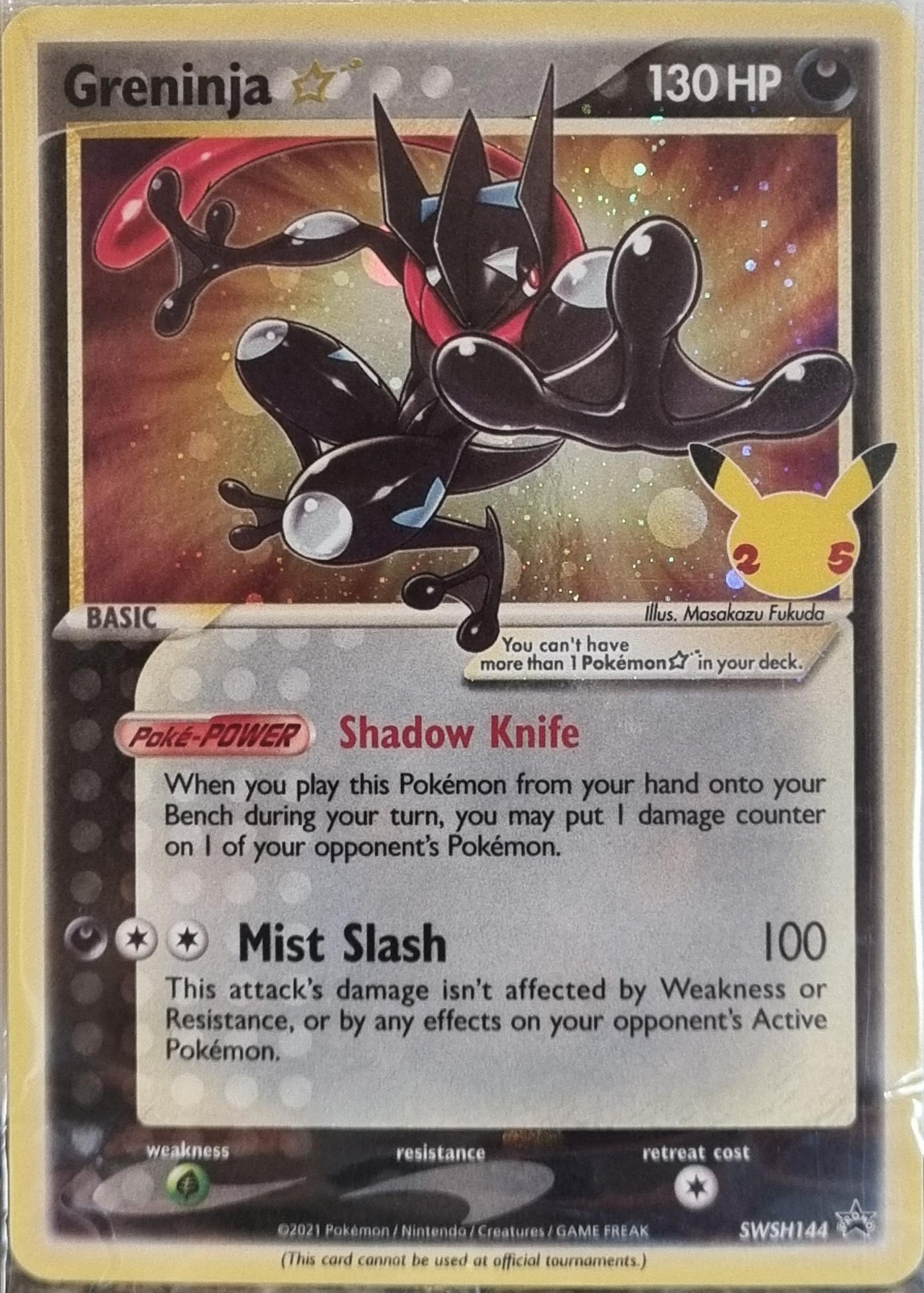 Greninja Star - SWSH Black Star Promos (Promo) [SWSH-144]