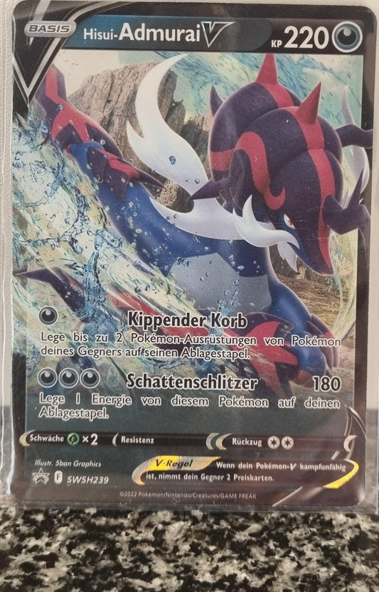 Hisuian Samurott V - SWSH Black Star Promos (Promo) [SWSH-239]