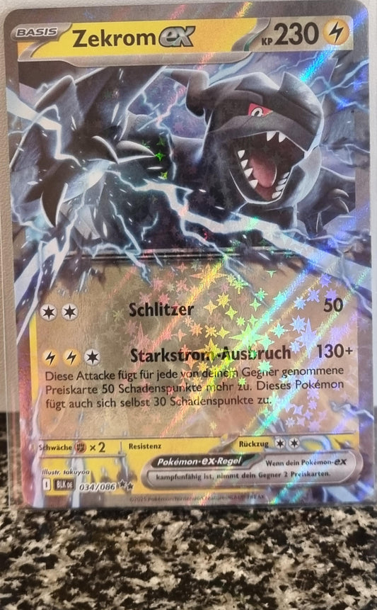 Zekrom ex - Black Bolt (Double Rare) [BLK-034]