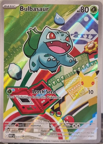 Bulbasaur - MEP Black Star Promos (Promo) [MEP-037]