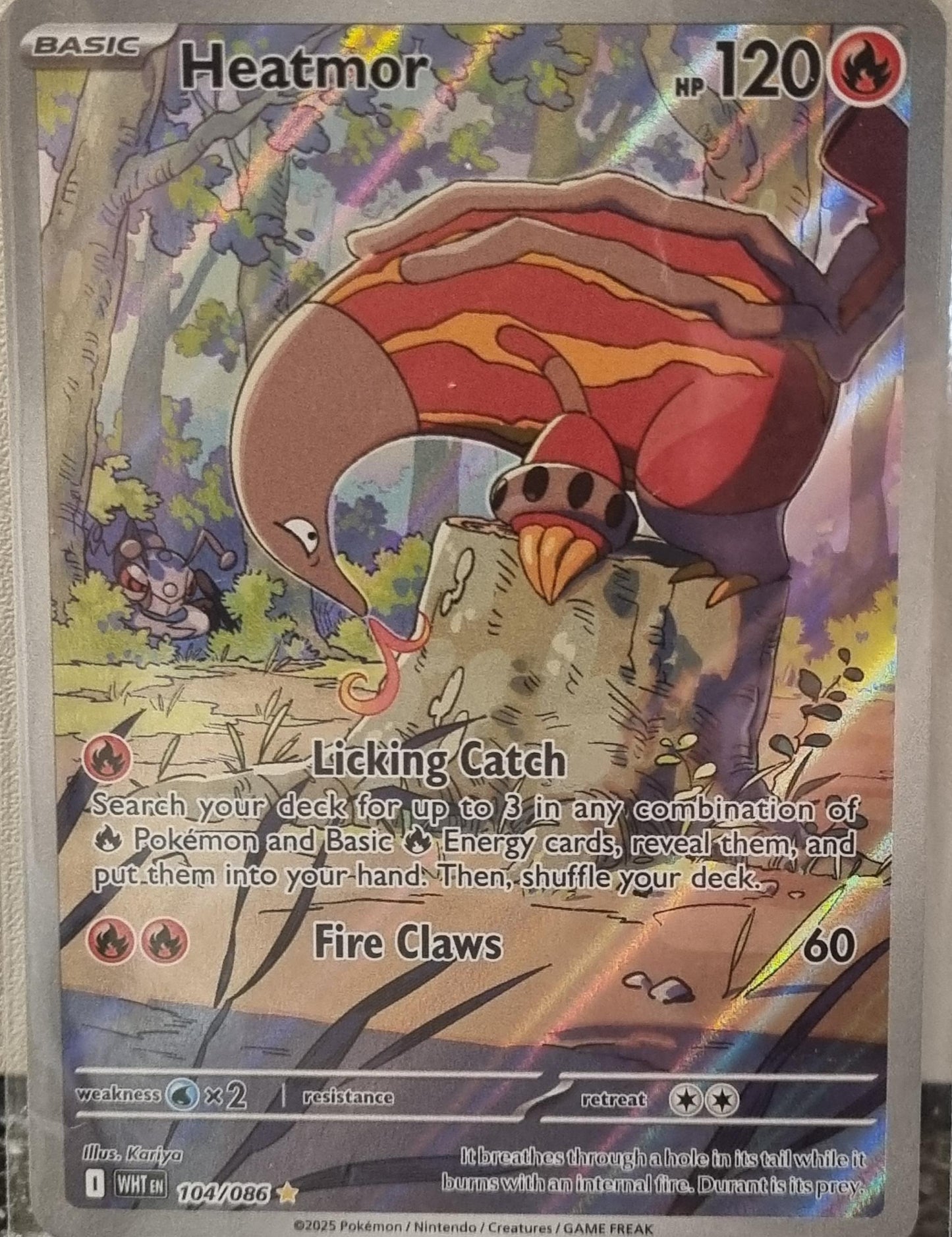 Heatmor - White Flare (Illustration Rare) [WHT-104]