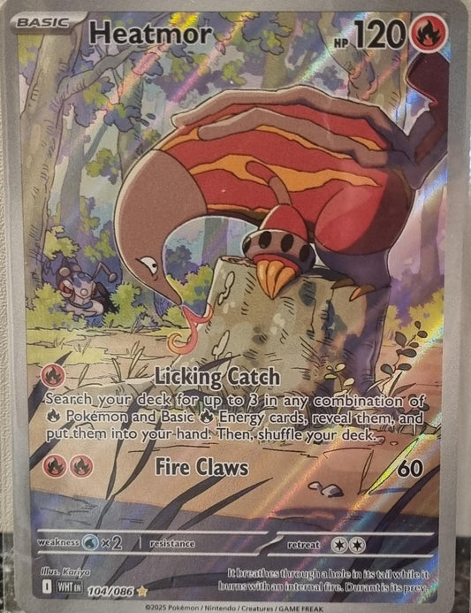 Heatmor - White Flare (Illustration Rare) [WHT-104]