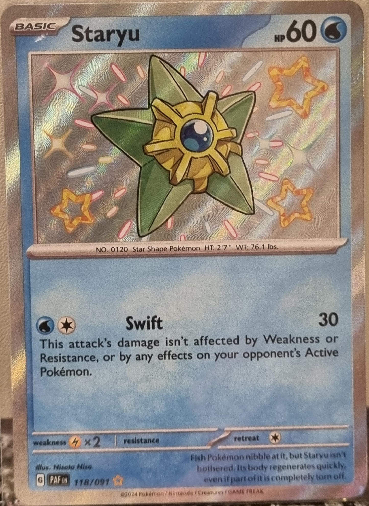 Staryu - Paldean Fates (Shiny Rare) [PAF-118]