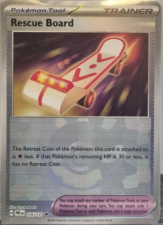 Rescue Board - Prismatic Evolutions: Additionals (Uncommon) [xPRE-126]