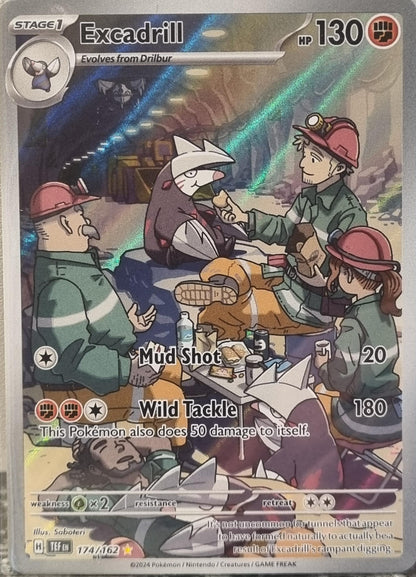 Excadrill - Temporal Forces (Illustration Rare) [TEF-174]