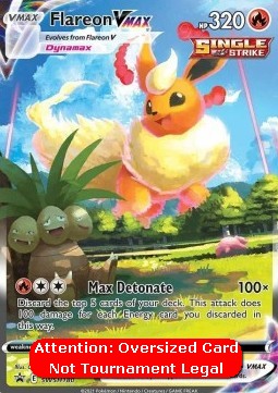Flareon VMAX - SWSH Black Star Promos (Oversized) [SWSH-180]