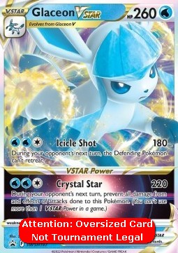 Glaceon VSTAR - SWSH Black Star Promos (Oversized) [SWSH-197]