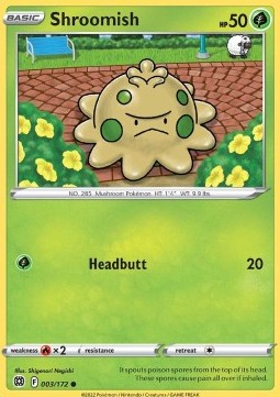 Shroomish - Brilliant Stars (Common) [BRS-003]