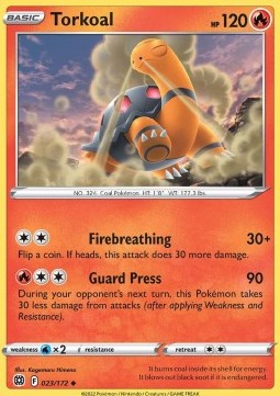 Torkoal - Brilliant Stars (Uncommon) [BRS-023]