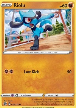 Riolu - Brilliant Stars (Common) [BRS-078]