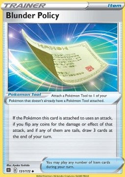 Blunder Policy - Brilliant Stars (Uncommon) [BRS-131]