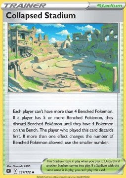 Collapsed Stadium - Brilliant Stars (Uncommon) [BRS-137]