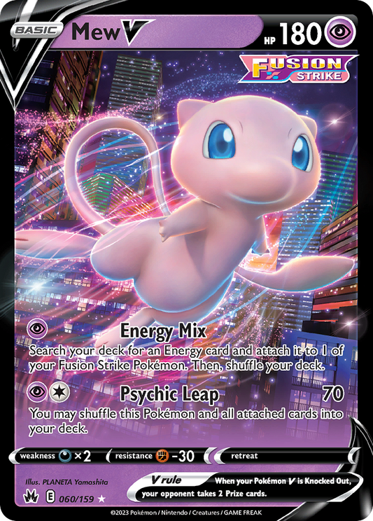 Mew V - Crown Zenith (Ultra Rare) [CRZ-060]