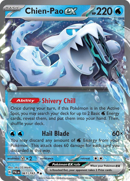 Chien-Pao ex - Paldea Evolved (Double Rare) [PAL-061]