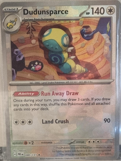 Dudunsparce - Prismatic Evolutions: Additionals (Rare) [xPRE-080]