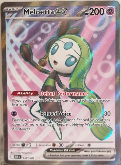 Meloetta ex - Black Bolt (Ultra Rare) [BLK-159]