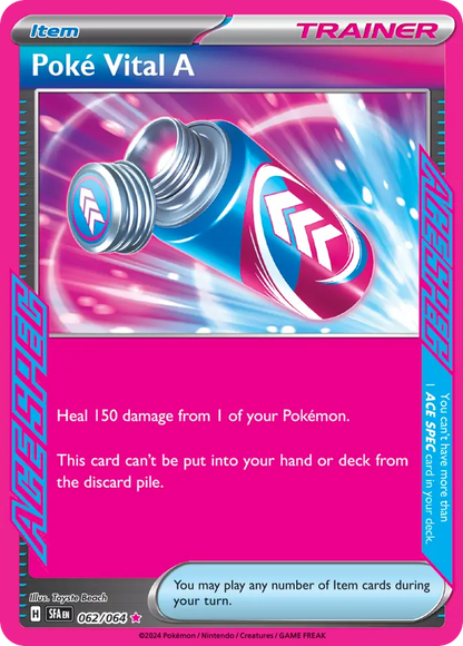 Poké Vital A - Shrouded Fable (ACE Rare) [SFA-062]