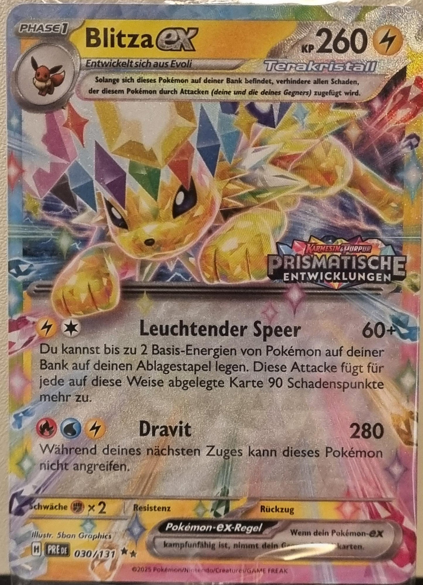Jolteon ex - Prismatic Evolutions: Additionals (Promo) [xPRE-030]