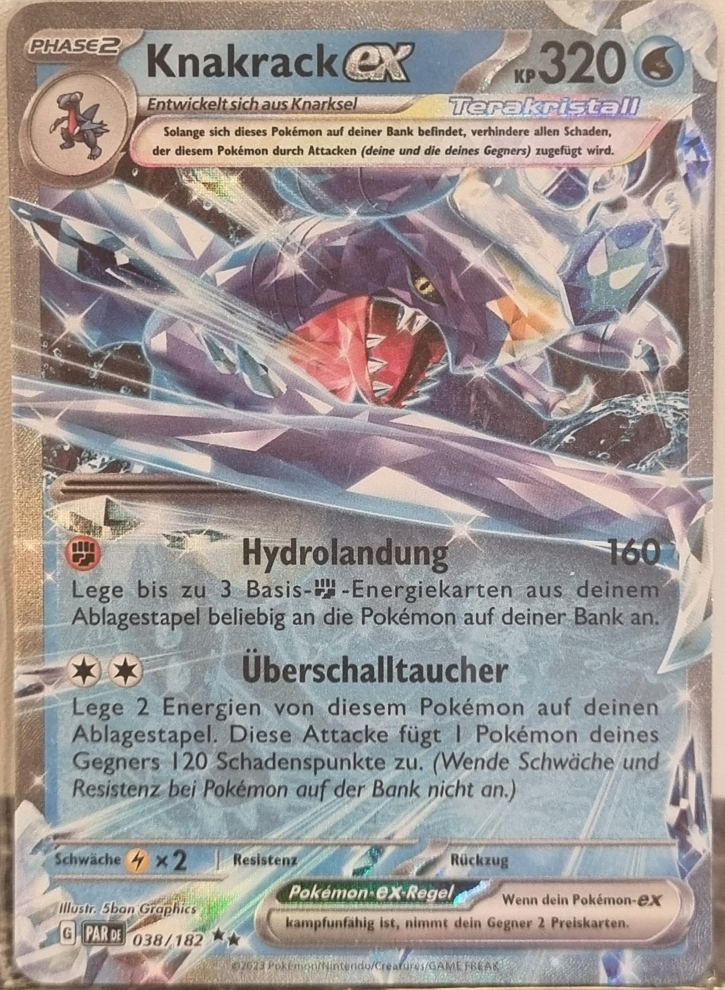Garchomp ex - Paradox Rift (Double Rare) [PAR-038]