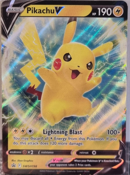 Pikachu V - SWSH Black Star Promos (Promo) [SWSH-198]